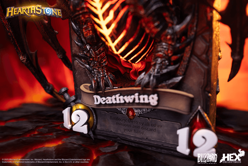 HEX Collectibles Blizzard Hearthstone® Deathwing Art Statue | 6978082551212