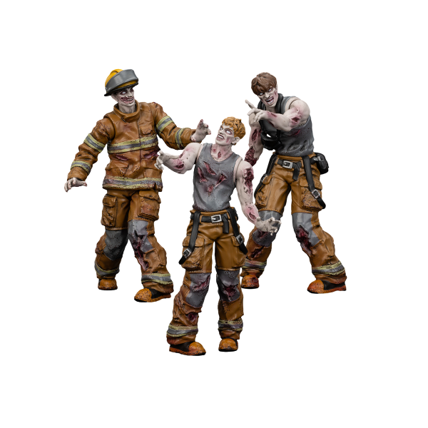 JOYTOY Dark Source Zombie Figure Firefighters | 6927054401598