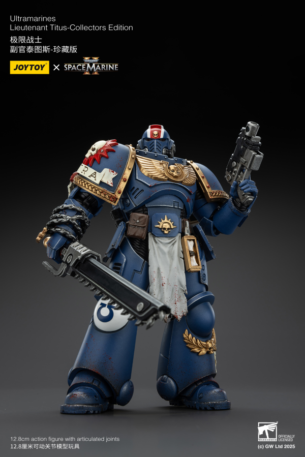 JOYTOY Ultramarines Lieutenant Titus-Collectors Edition | 6927054401369