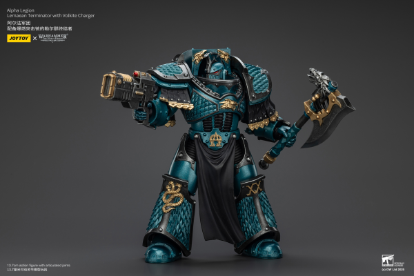 JOYTOY Alpha Legion Lernaean Terminator with Volkite Charger | 6927054401277