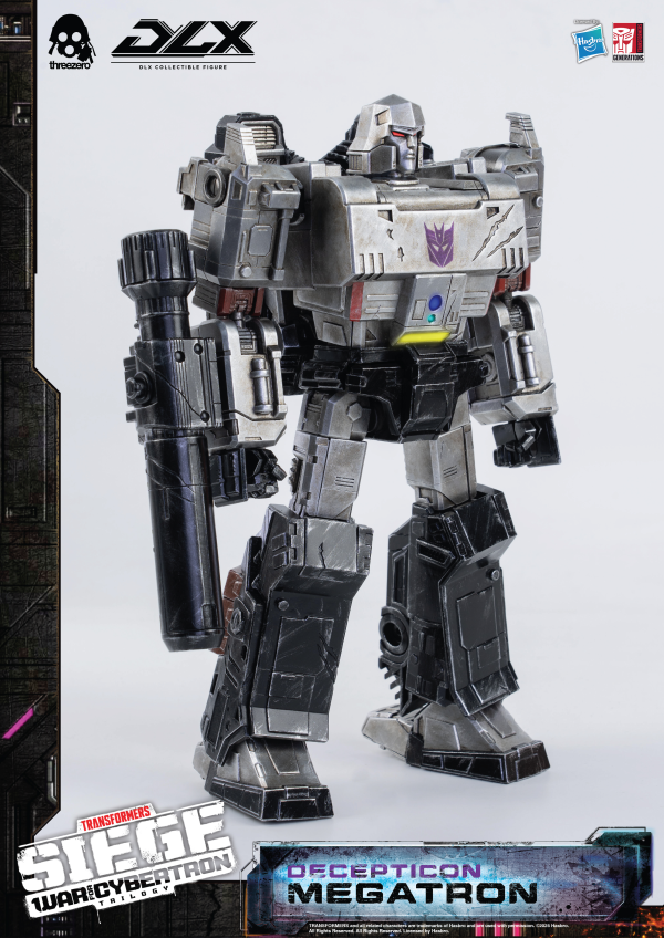 threezero Transformers: War for Cybertron Trilogy - DLX Megatron | 4895250816350