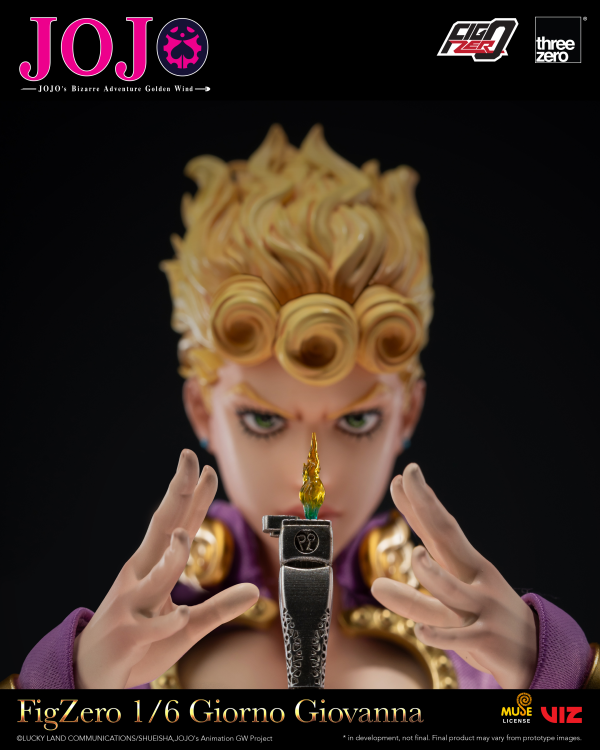 threezero JOJO's Bizarre Adventure: Golden Wind FigZero 1/6 Giorno Giovanna | 4895250817470