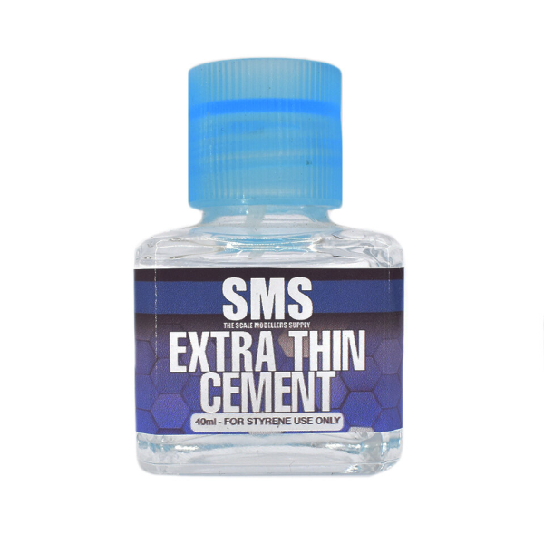The Scale Modellers Supply (SMS) Extra Thin Cement 40ml | 744109798733