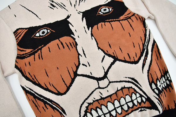 Attack on Titan Colossal Titan Knit Sweater | 4580590187788