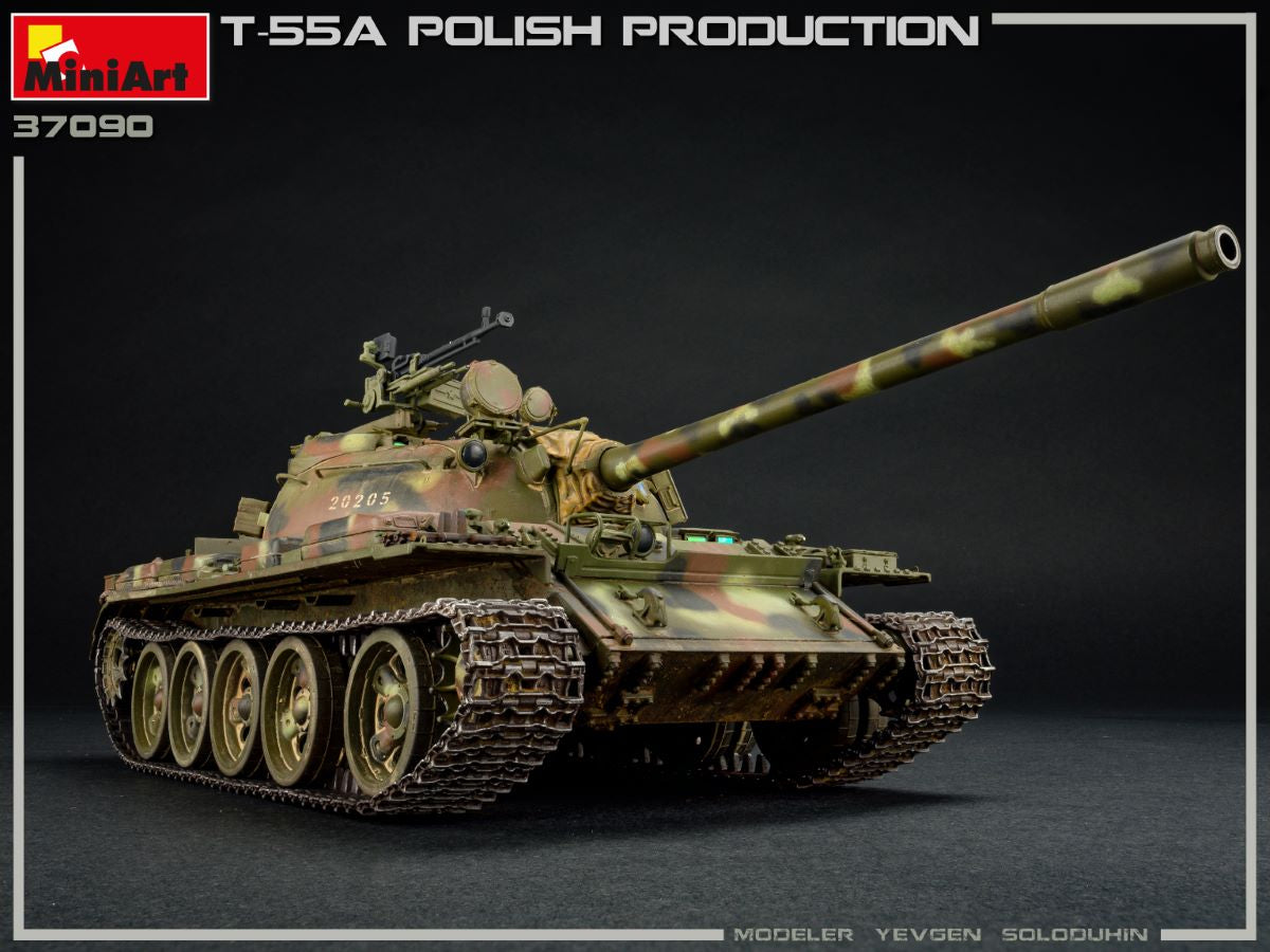 MiniArt T-55A Polish Production | 4820183313034