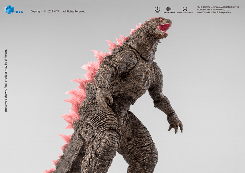 HIYA TOYS HIYA Exquisite Basic Series None Scale 6 Inch Godzilla x Kong The New Empire Godzilla Heat Ray Godzilla Evolved Ver. Action Figure | 6957534205309
