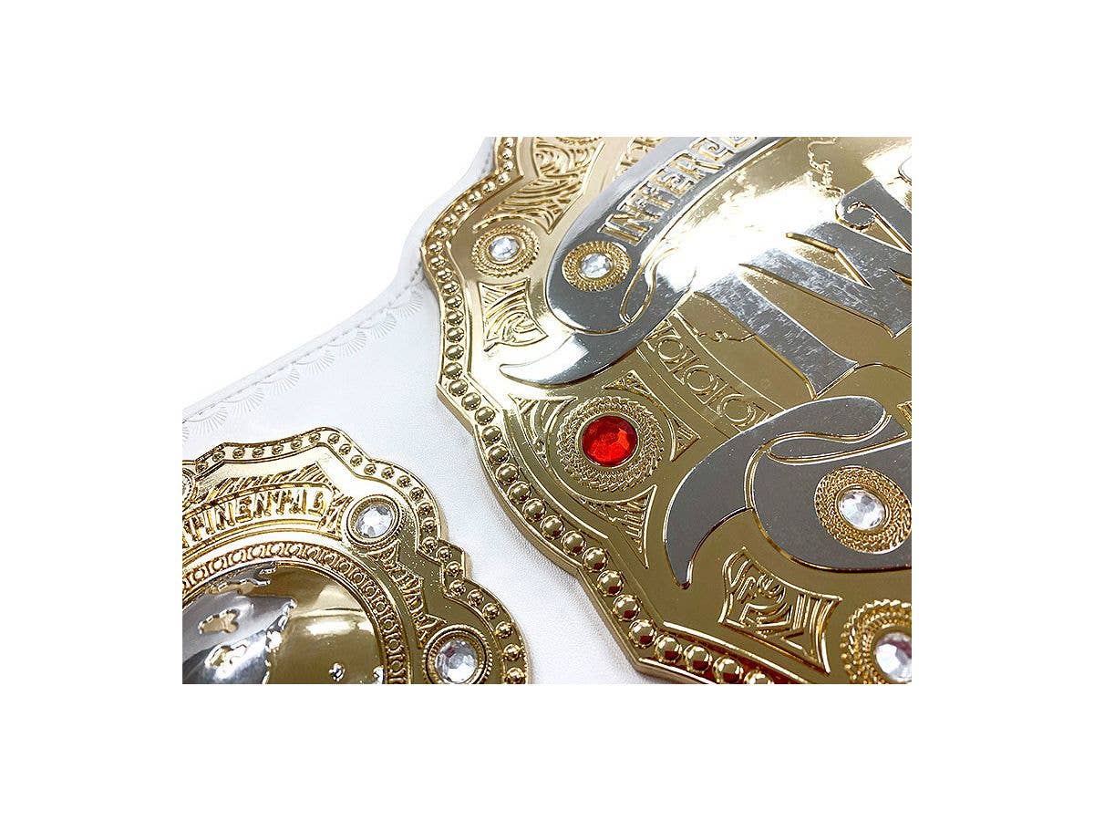 New Japan Pro-Wrestling Series 2nd Generation IWGP Intercontinental Championship Replica Belt | 4580588012252