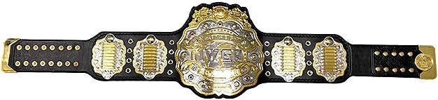 New Japan Pro-Wrestling Series 4th Generation IWGP Heavyweight Championship 50th Anniversary Model (Standard Edition) Replica Belt | 4580588012641
