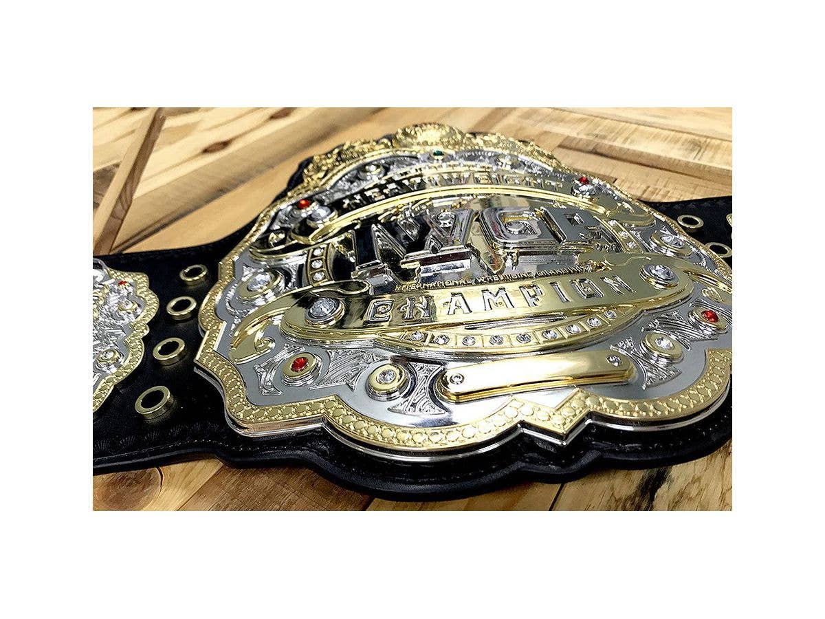 New Japan Pro-Wrestling Series 4th Generation IWGP Heavyweight Championship 50th Anniversary Model (Standard Edition) Replica Belt | 4580588012641