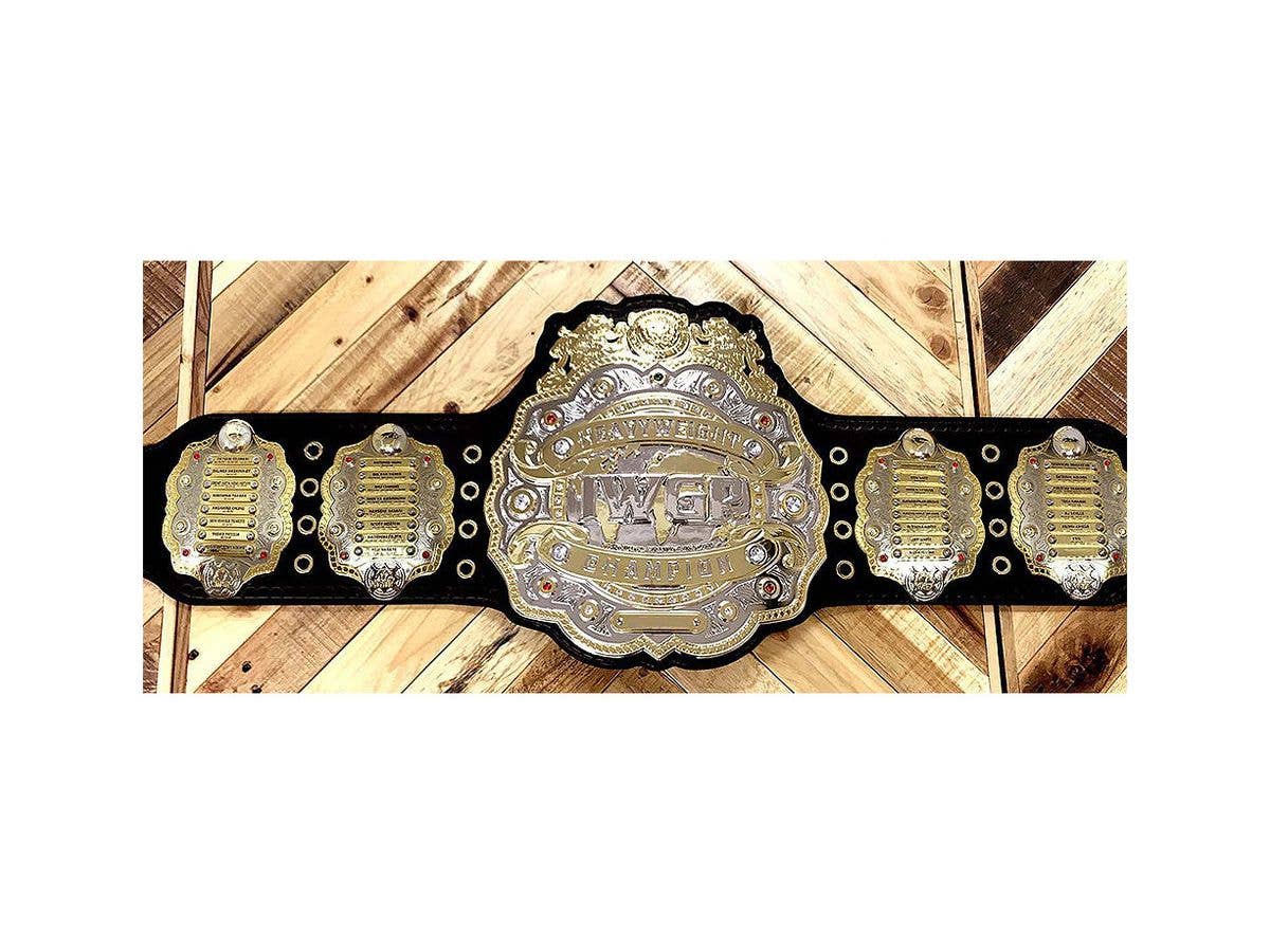New Japan Pro-Wrestling Series 4th Generation IWGP Heavyweight Championship 50th Anniversary Model (Standard Edition) Replica Belt | 4580588012641