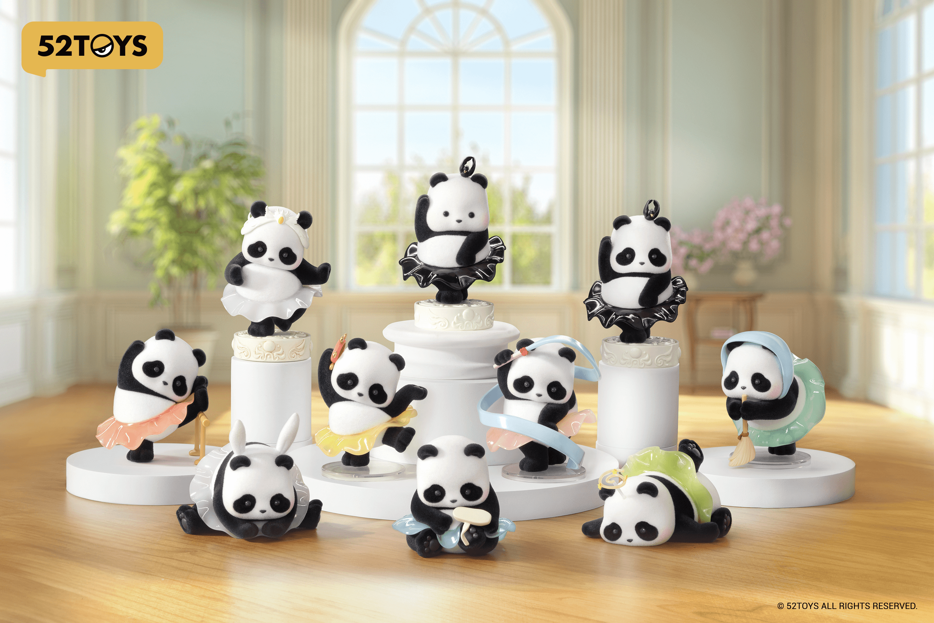 Panda Roll Ballet Performance Series (Box of 8)