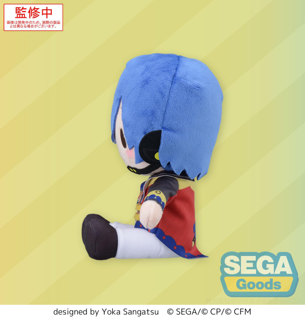 SEGA Fuwapetit "HATSUNE MIKU: COLORFUL STAGE" Plush "Wonderland SEKAI KAITO -Full Power Wonder Halloween-" (M)