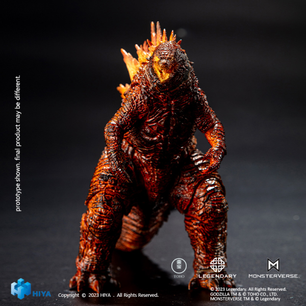HIYA Toys Exquisite Basic Godzilla: King of the Monsters Burning Godzilla | 6957534202728
