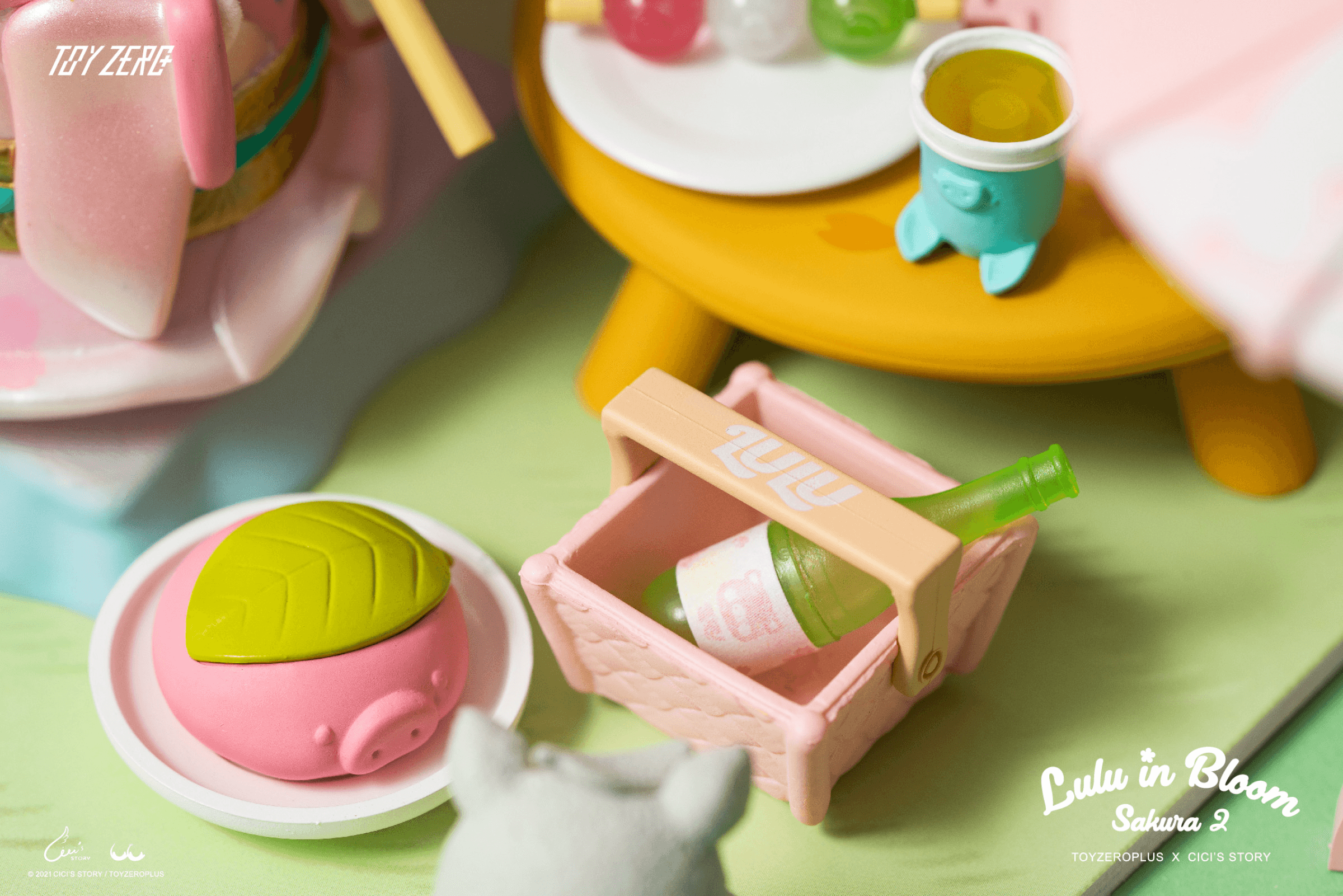LuLu The Piggy - Sakura Garden Premium Set | 794712303886