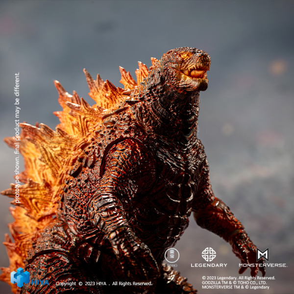 HIYA Toys Exquisite Basic Godzilla: King of the Monsters Burning Godzilla | 6957534202728