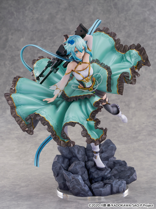 Sinon -Crystal Dress Ver.-1/7 Scale Figure | 4582534347326