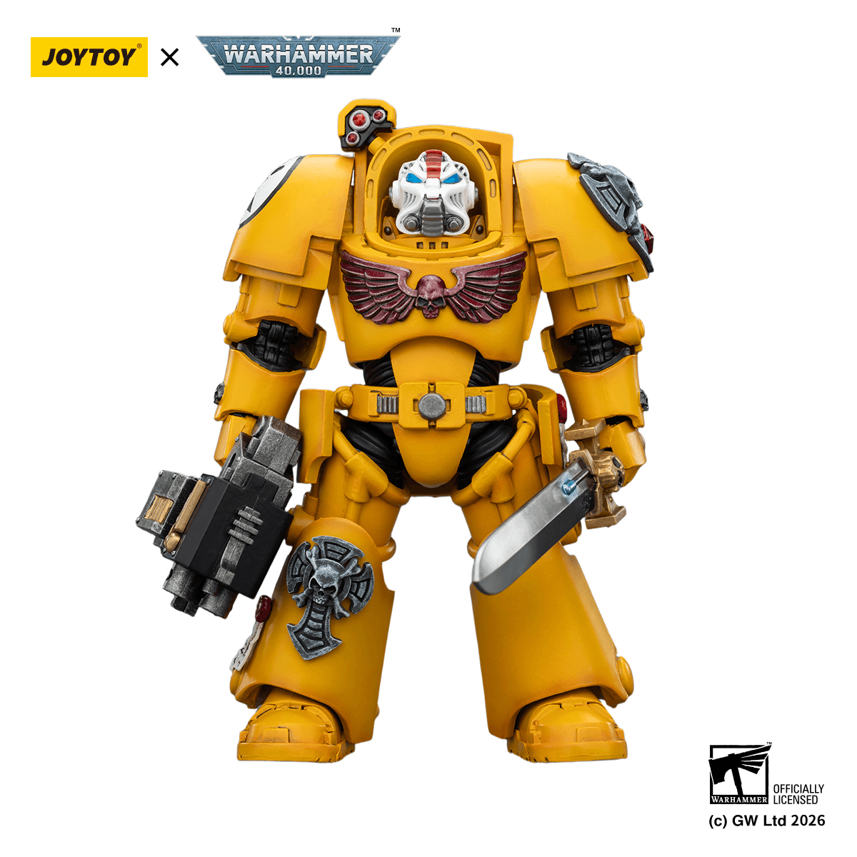 Imperial Fists Terminator 1 with Power Sword and Storm Bolter | 6927054403158