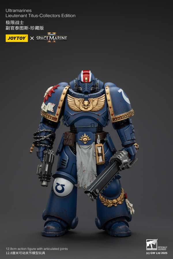 JOYTOY Ultramarines Lieutenant Titus-Collectors Edition | 6927054401369