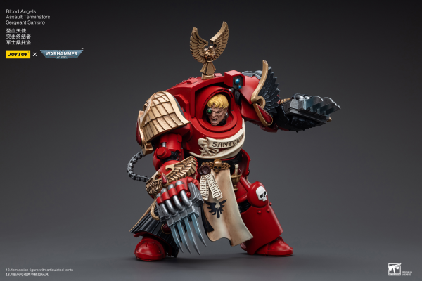 Joy Toy Blood Angels Assault Terminators Sergeant Santoro | 6973130375505