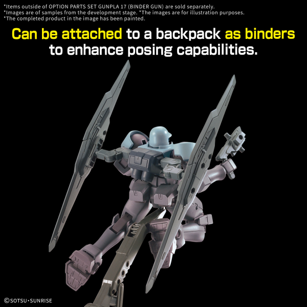 OPTION PARTS SET GUNPLA 17 (BINDER GUN) | 4573102686831