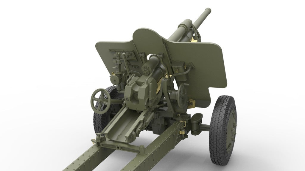 MiniArt 1/35 USV-BR 76-mm Gun Mod.1941 w/Limber & Crew | 4820041102886