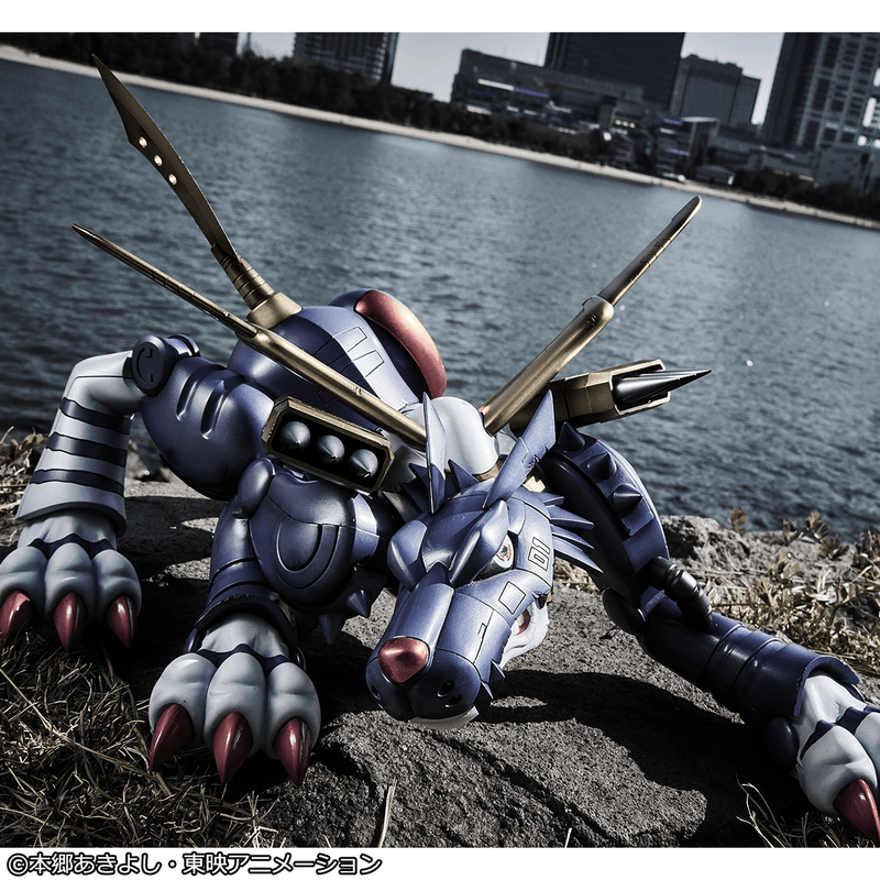 MegaHouse Precious G.E.M. Series Digimon Adventure Metal Garurumon & Ishida Yamato (Repeat) | 4535123843822