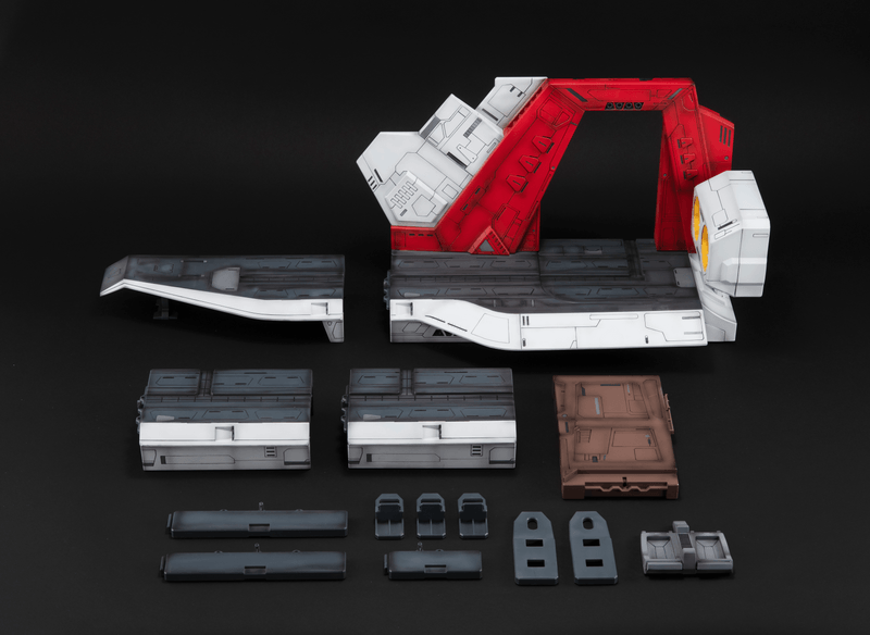 MegaHouse Realistic Model Series: MOBILE SUIT Z GUNDAM (1/144 HG series) Nahel Argama catapult deck 40th Anniversary Edition | 4535123845406