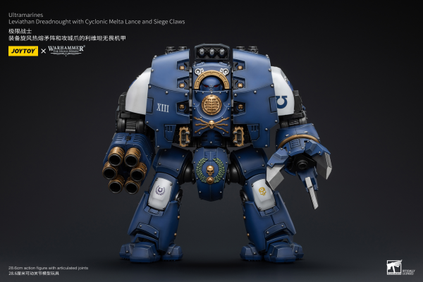 Joy Toy Ultramarines Leviathan Dreadnought with Cyclonic Melta Lance And Siege Claws(6973130378643)(6973130378643)