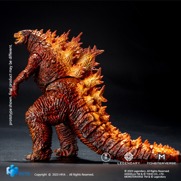 HIYA Toys Exquisite Basic Godzilla: King of the Monsters Burning Godzilla | 6957534202728