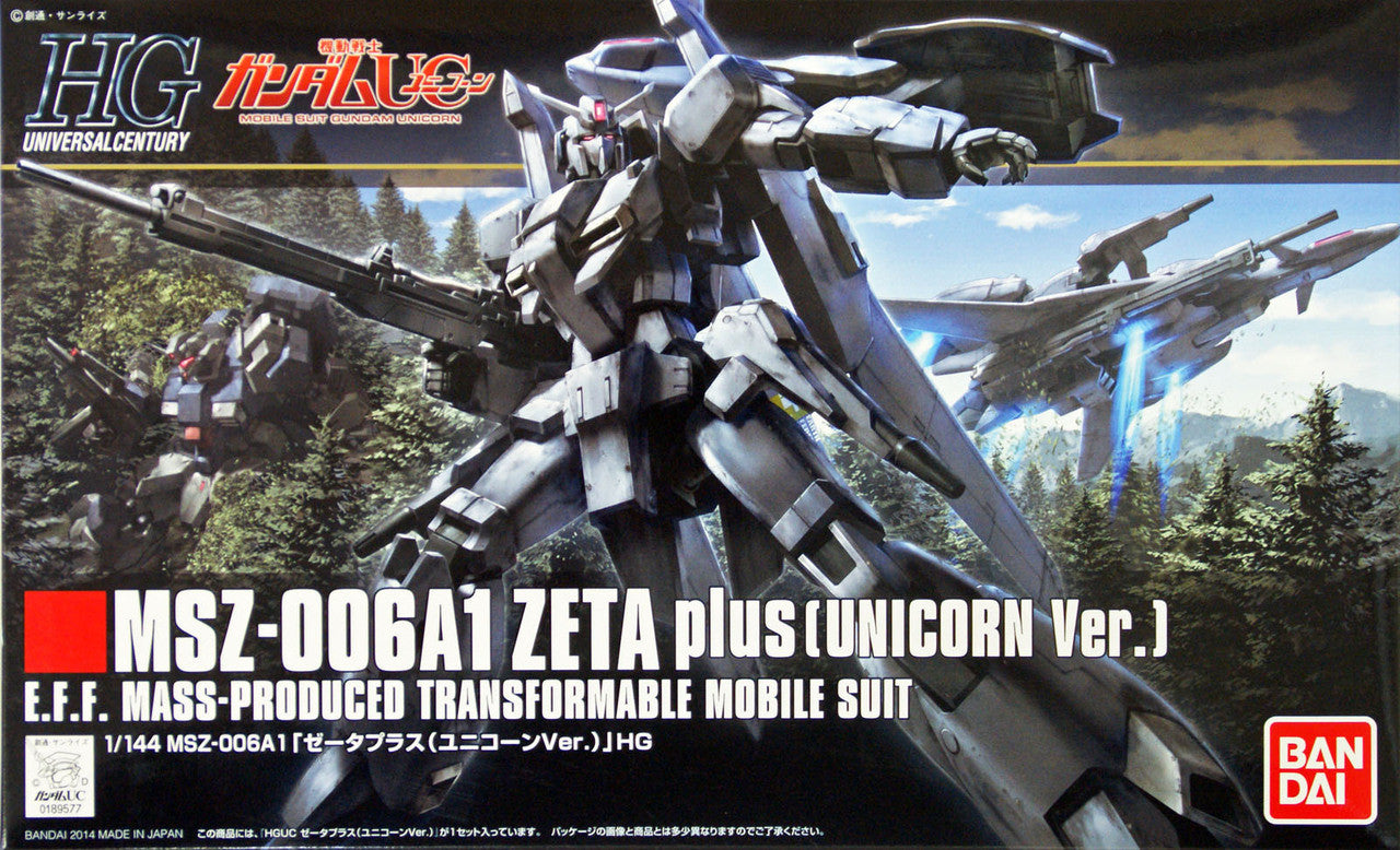 HGUC 1/144 Zeta Plus (UC Ver) | 4573102604026