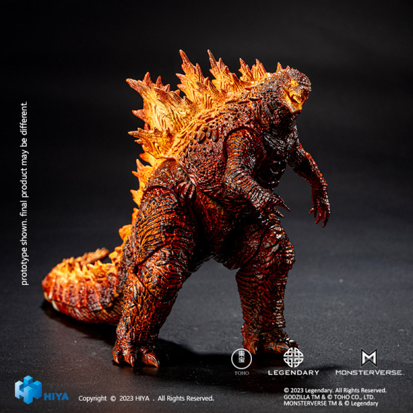 HIYA Toys Exquisite Basic Godzilla: King of the Monsters Burning Godzilla | 6957534202728