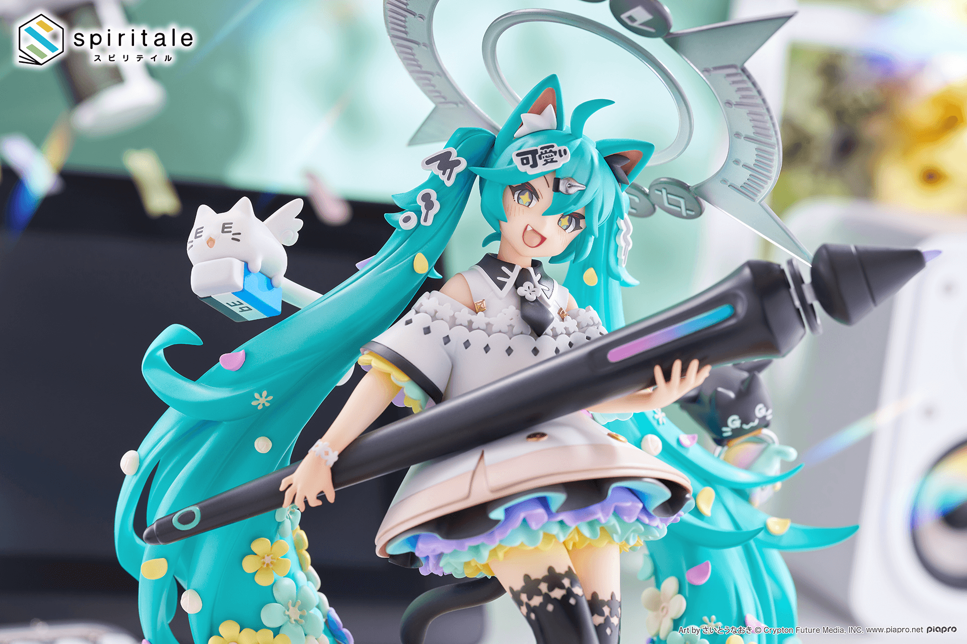 Hatsune Miku × Naoki Saito “My Figure Making!” ~The Painter ver.~ 1/7 Scale Figure | 840342405404
