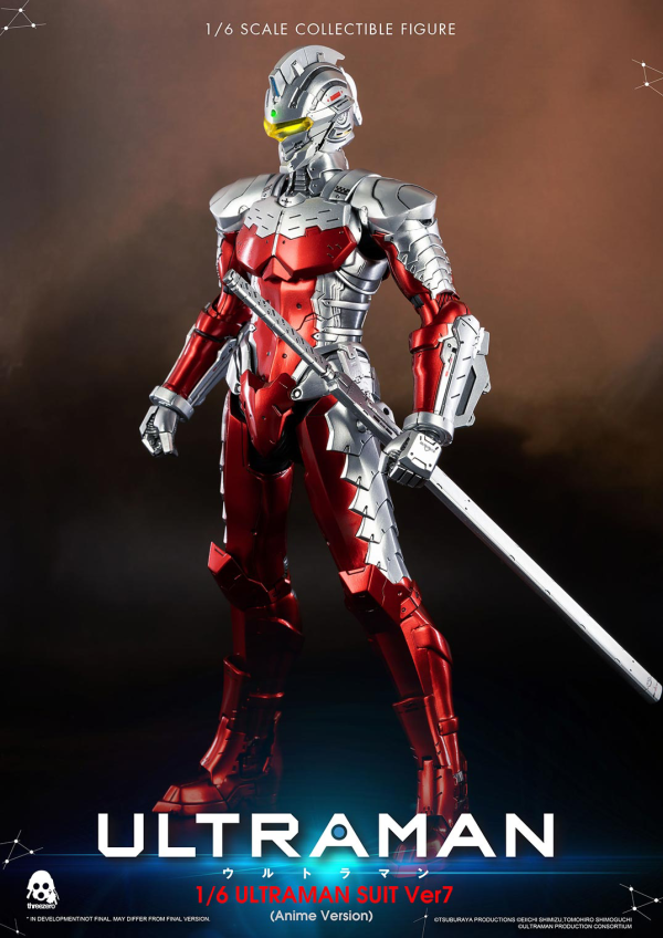 Three Zero 1/6 ULTRAMAN SUIT Ver7 (Anime Version) | 4897056202047