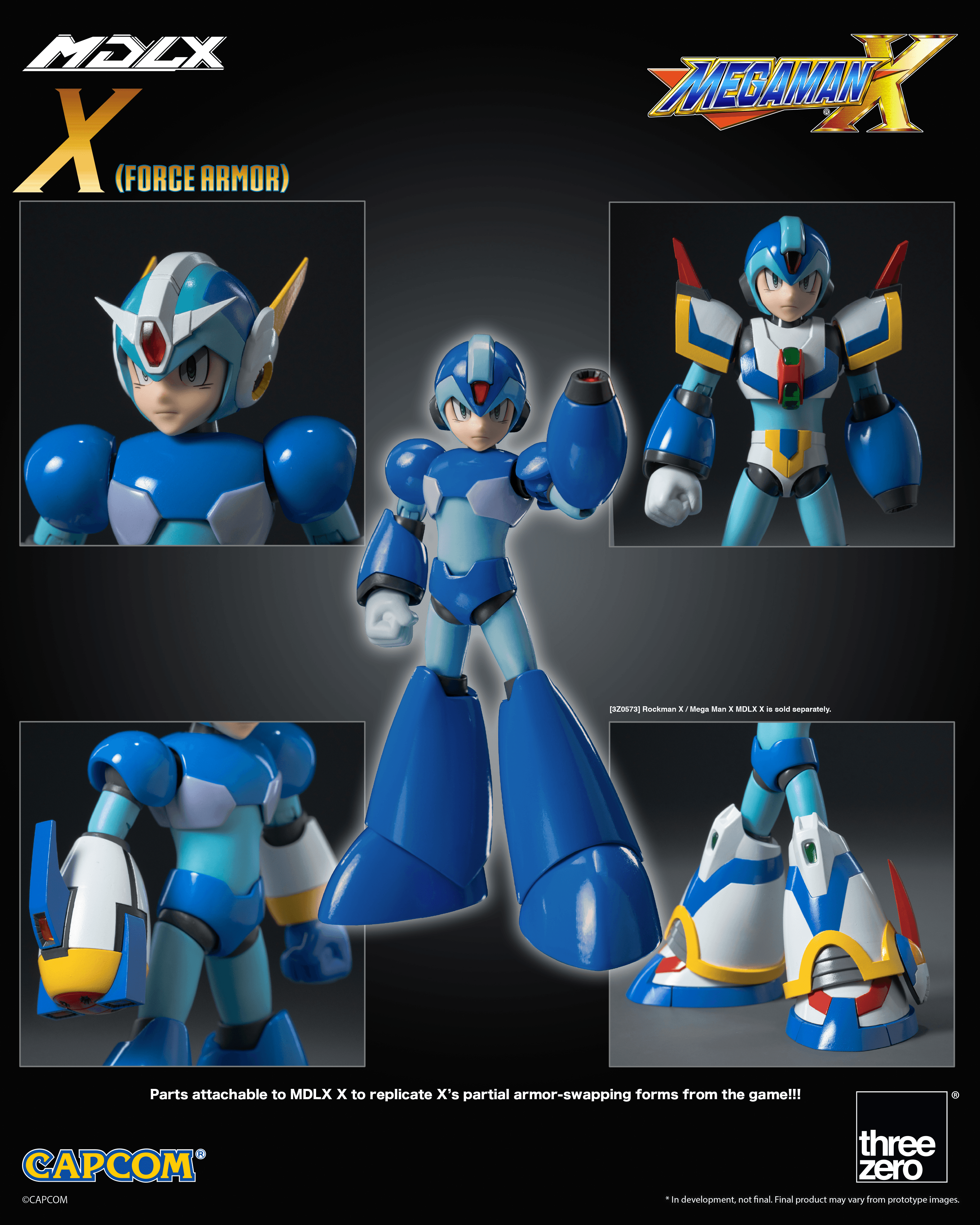 Rockman X / Mega Man X MDLX X (Force Armor)