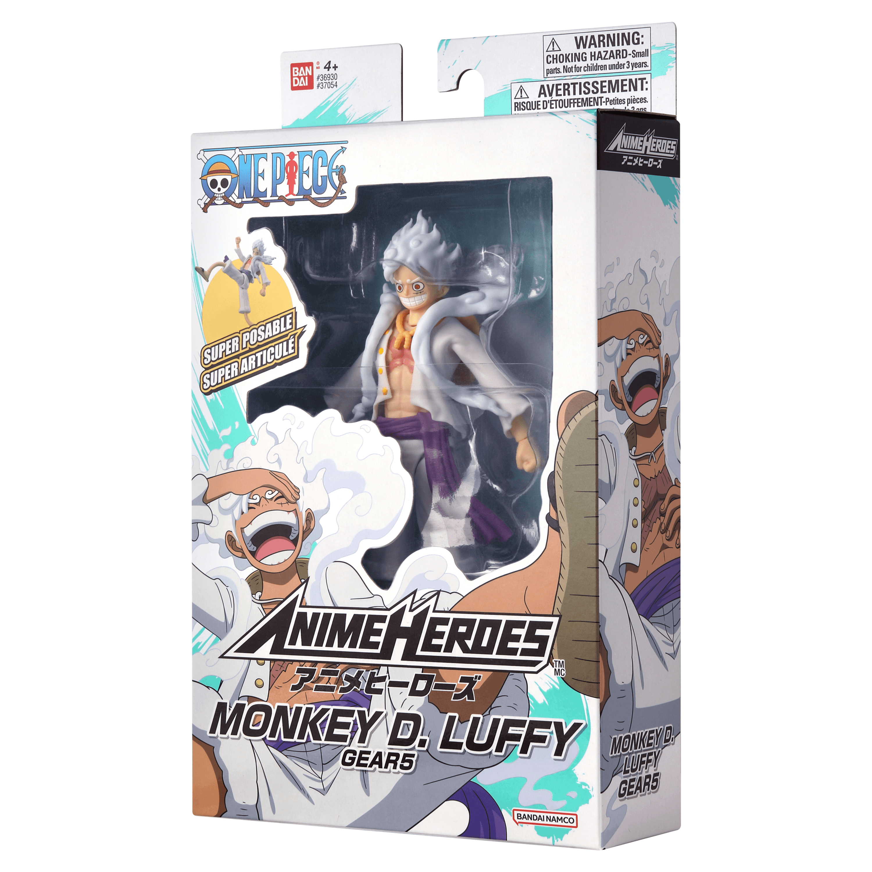 AnimeHeroes ONE PIECE - Monkey D. Luffy Gear 5 | 045557370541