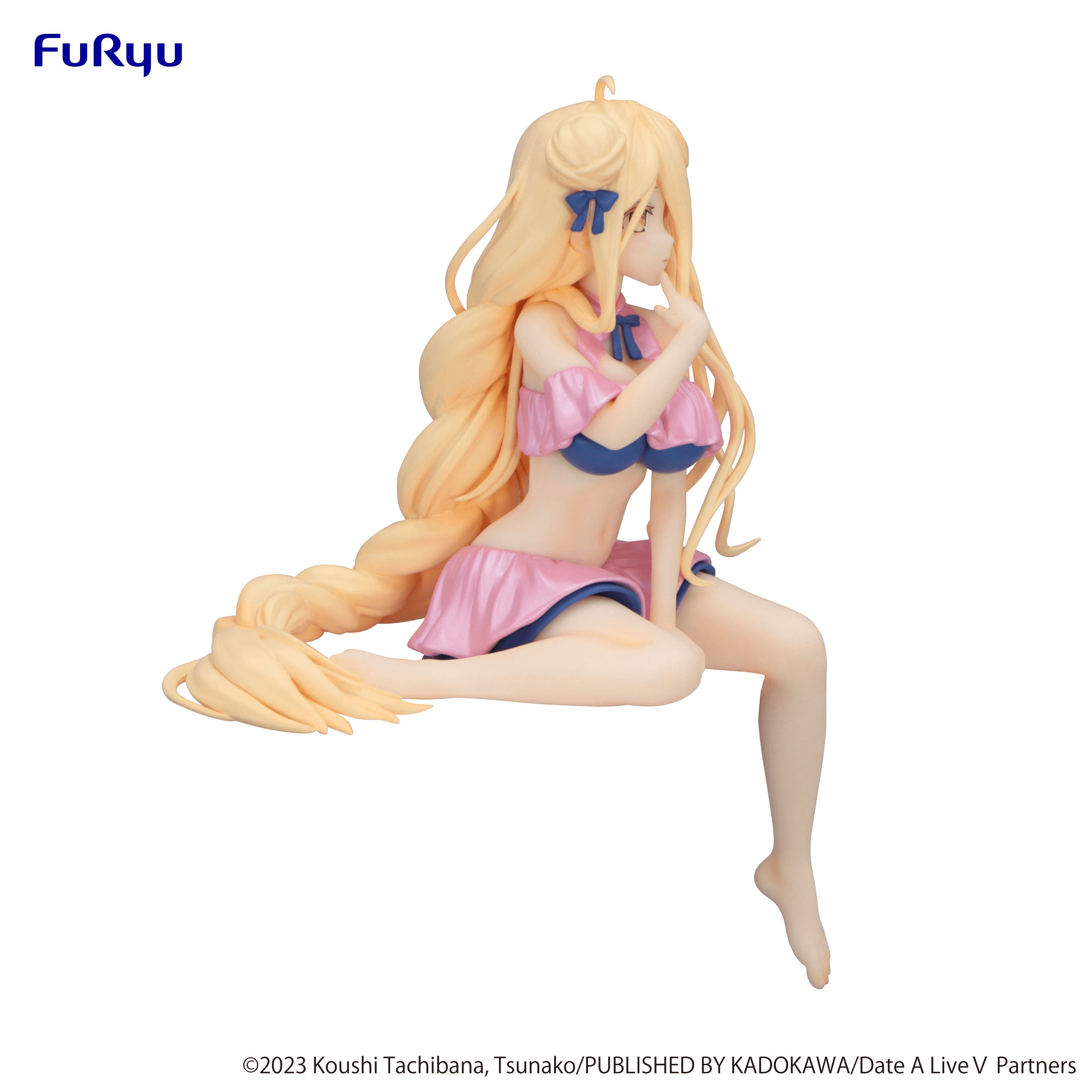 Date A LiveⅤ Noodle Stopper Figure -Mukuro Hoshimiya Swimsuit Pastel Pink Color ver.- | 4571623511687