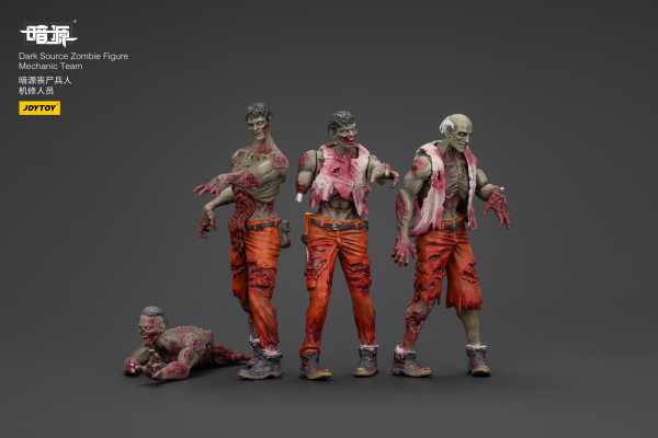 JOYTOY Dark Source Zombie Figure Mechanic Team | 6927054401567