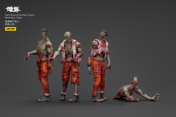JOYTOY Dark Source Zombie Figure Mechanic Team | 6927054401567