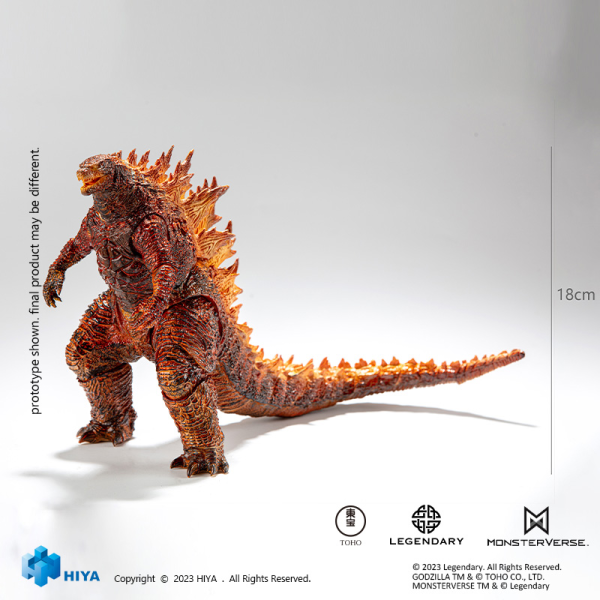 HIYA Toys Exquisite Basic Godzilla: King of the Monsters Burning Godzilla | 6957534202728
