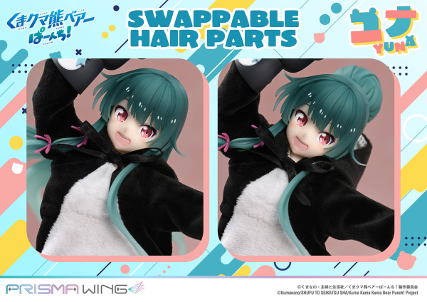Prime 1 Studio PRISMA WING Kuma Kuma Kuma Bear Punch! Yuna 1/7 Scale Pre-Painted Figure | 4582647120601