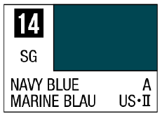 GSI Creos Mr. Color 14 - Navi Blue (Semi-Gloss/Aircraft)(4973028716139) | 4973028716139