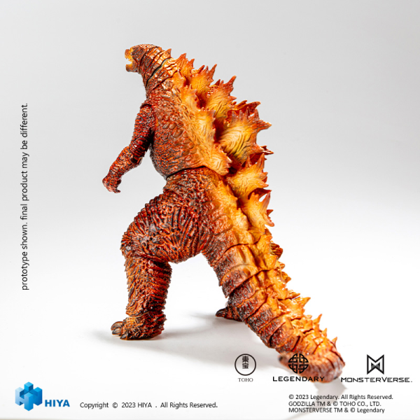 HIYA Toys Exquisite Basic Godzilla: King of the Monsters Burning Godzilla | 6957534202728