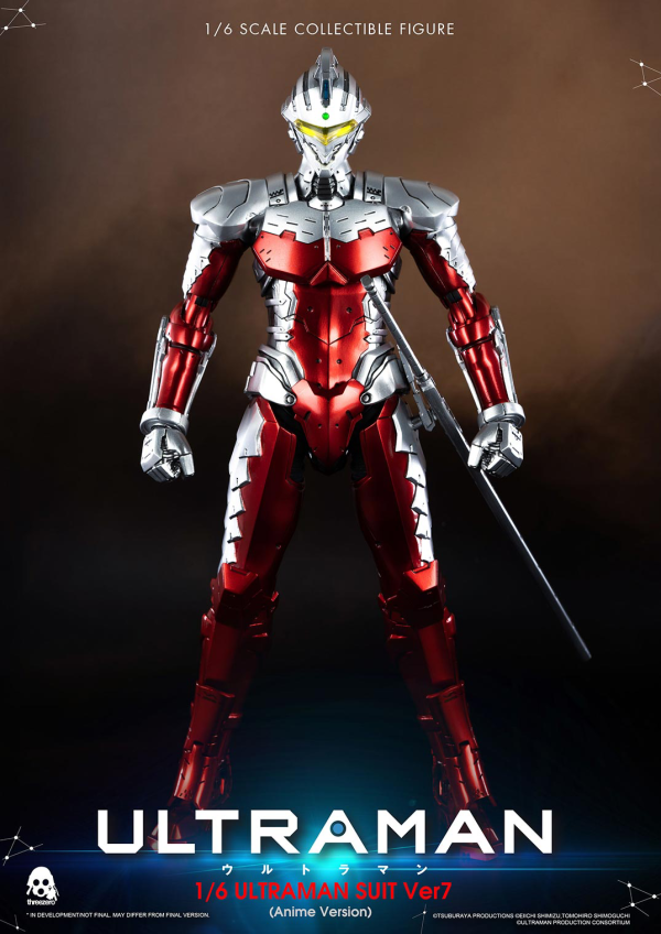 Three Zero 1/6 ULTRAMAN SUIT Ver7 (Anime Version) | 4897056202047