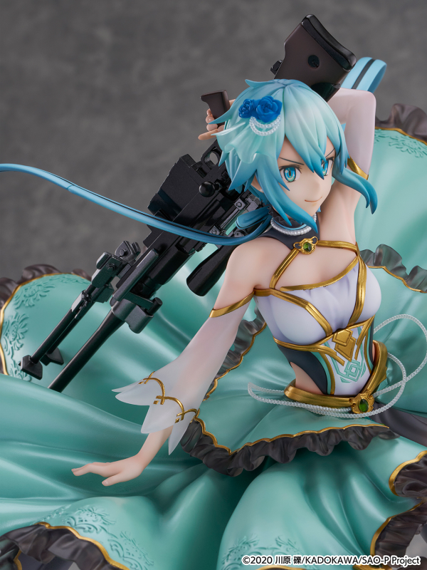 Sinon -Crystal Dress Ver.-1/7 Scale Figure | 4582534347326