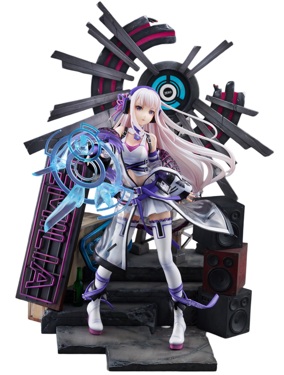 Emilia -Neon City Ver.- 1/7 scale figure(4580086817687) | P-Rex Hobby