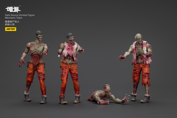 JOYTOY Dark Source Zombie Figure Mechanic Team | 6927054401567