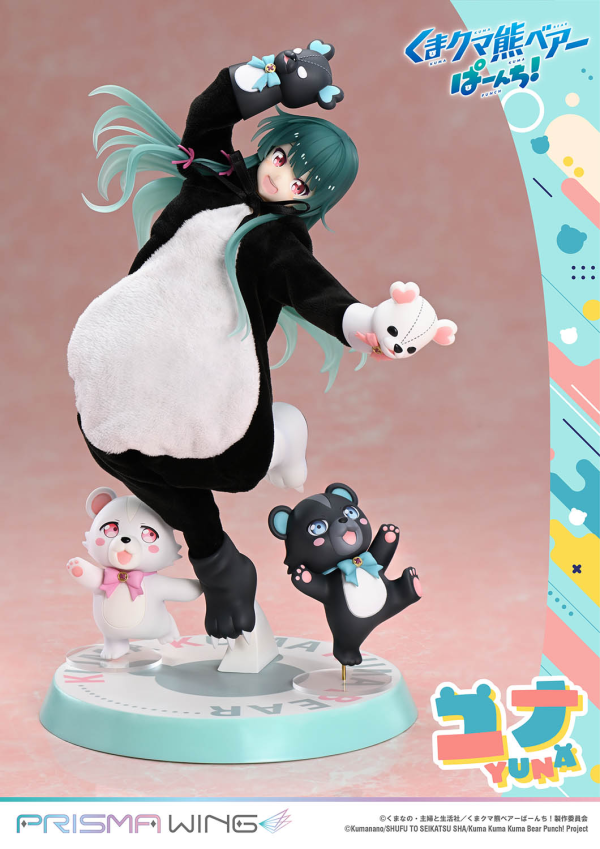 Prime 1 Studio PRISMA WING Kuma Kuma Kuma Bear Punch! Yuna 1/7 Scale Pre-Painted Figure | 4582647120601
