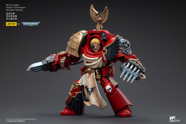 Joy Toy Blood Angels Assault Terminators Sergeant Santoro | 6973130375505