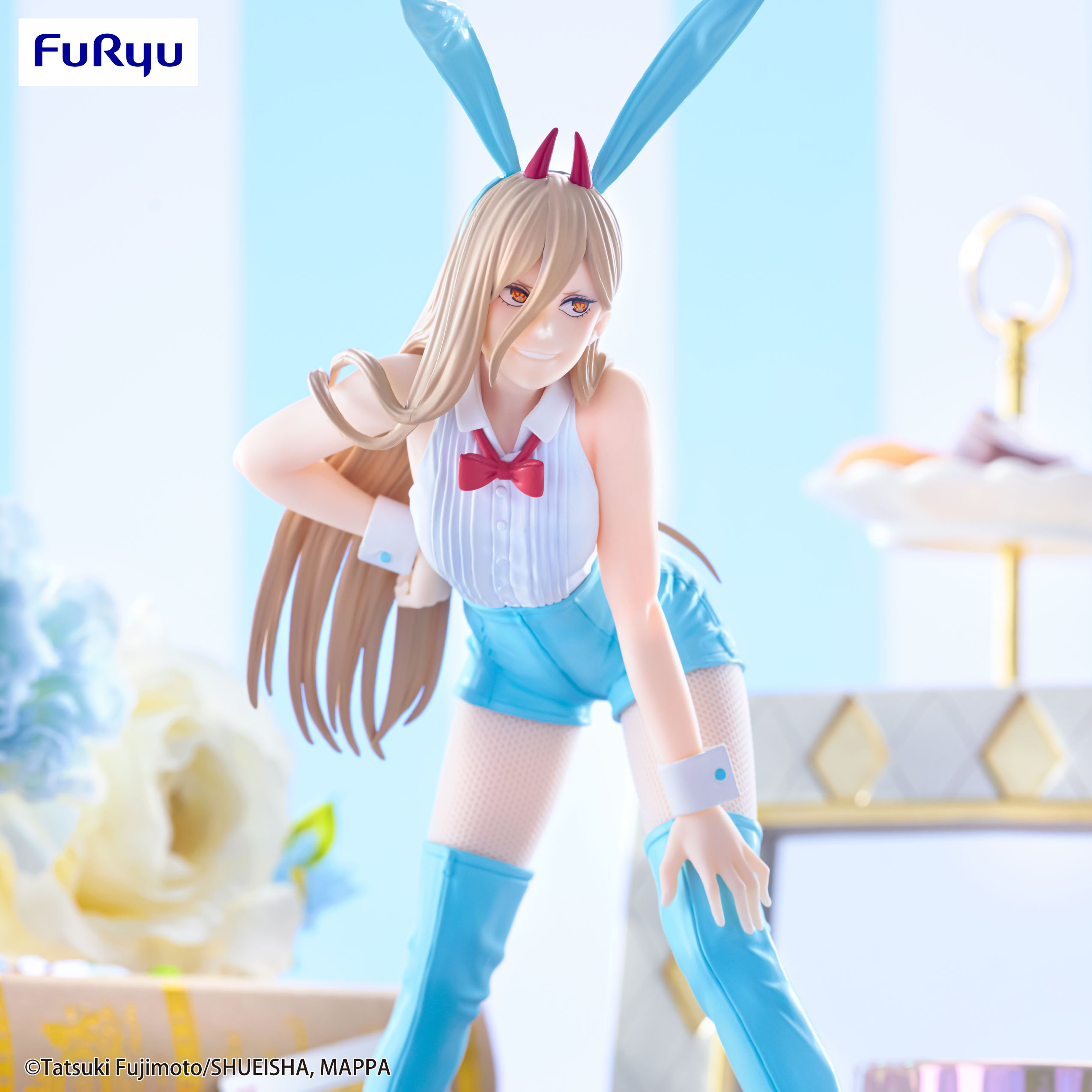 Chainsaw Man BiCute Bunnies Figure -Power Light Blue Color ver.- | 4571623501671