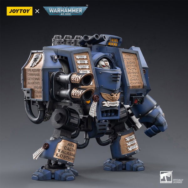 JOYTOY Space Marines Ultramarines Venerable Dreadnought | 6973130372467